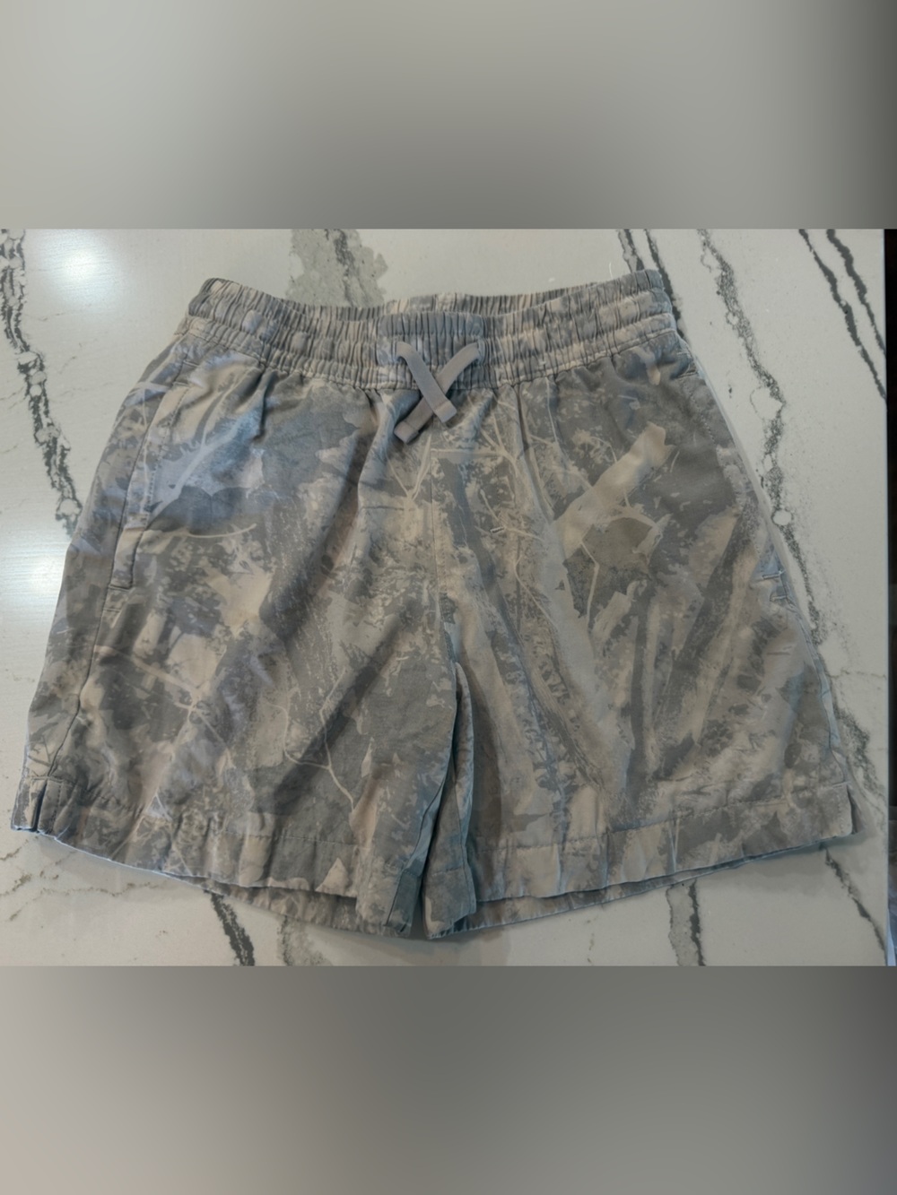 abercrombie kids Gray Camo Jogger Sweatpants